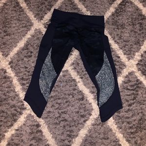 cropped pattern lululemon leggings